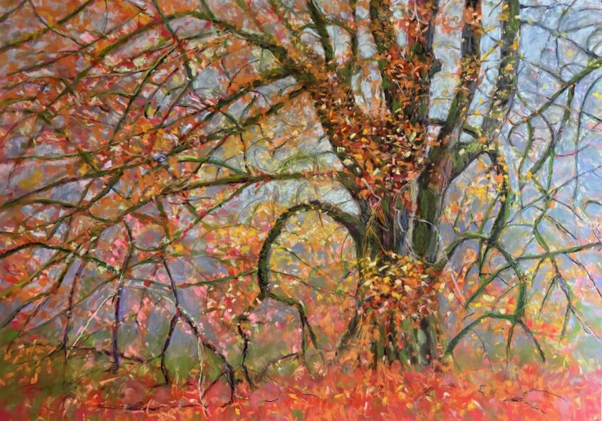 The Old Dance by Dawn Limbert, Pastel