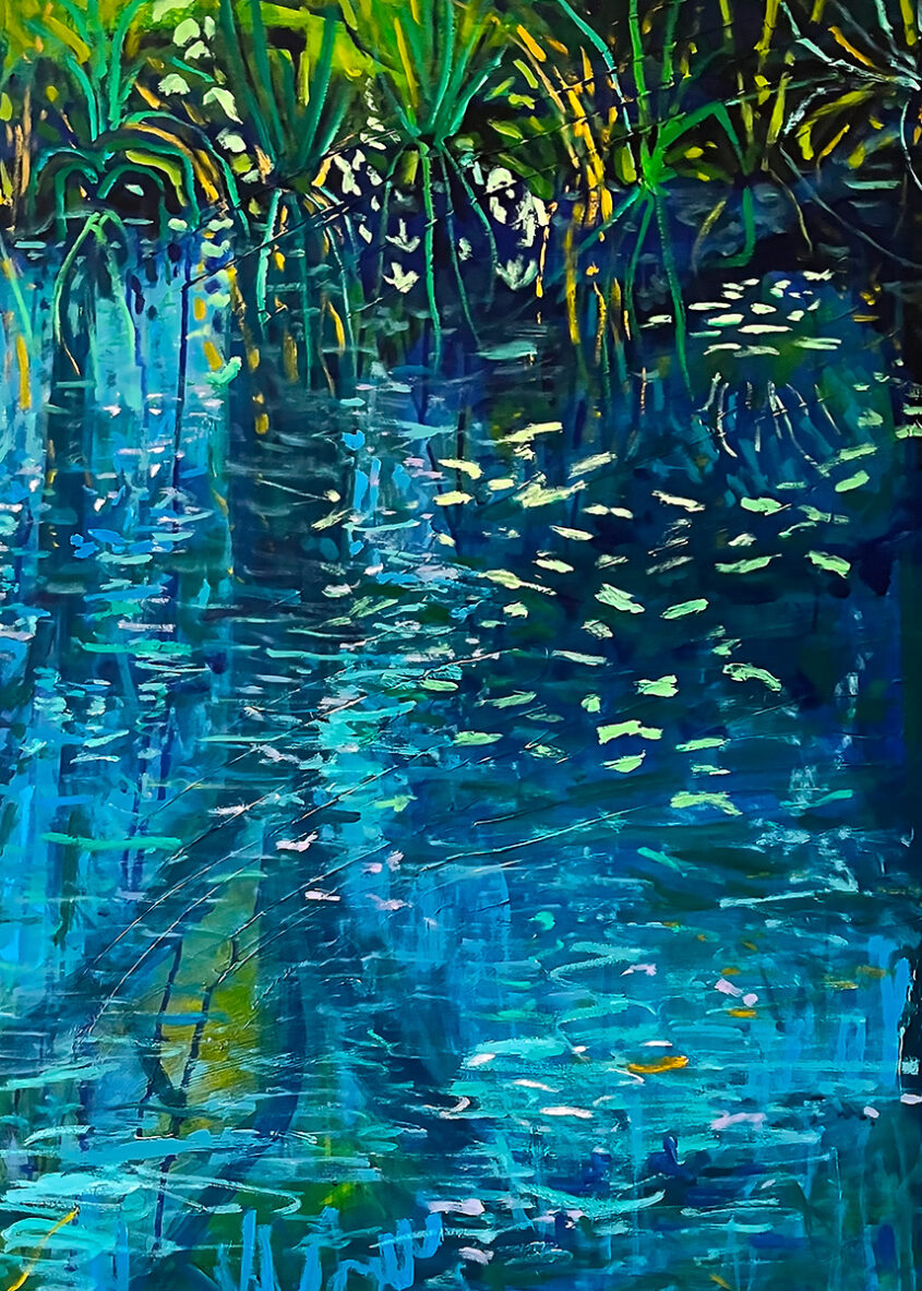 Reflections II by Alice Gavin Atashkar, Acrylic on canvas