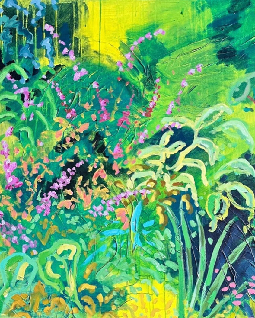 Summer Flow by Alice Gavin Atashkar, Acrylic on canvas