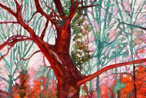 Dawn Limbert 'Autumn I' Pastel on paper