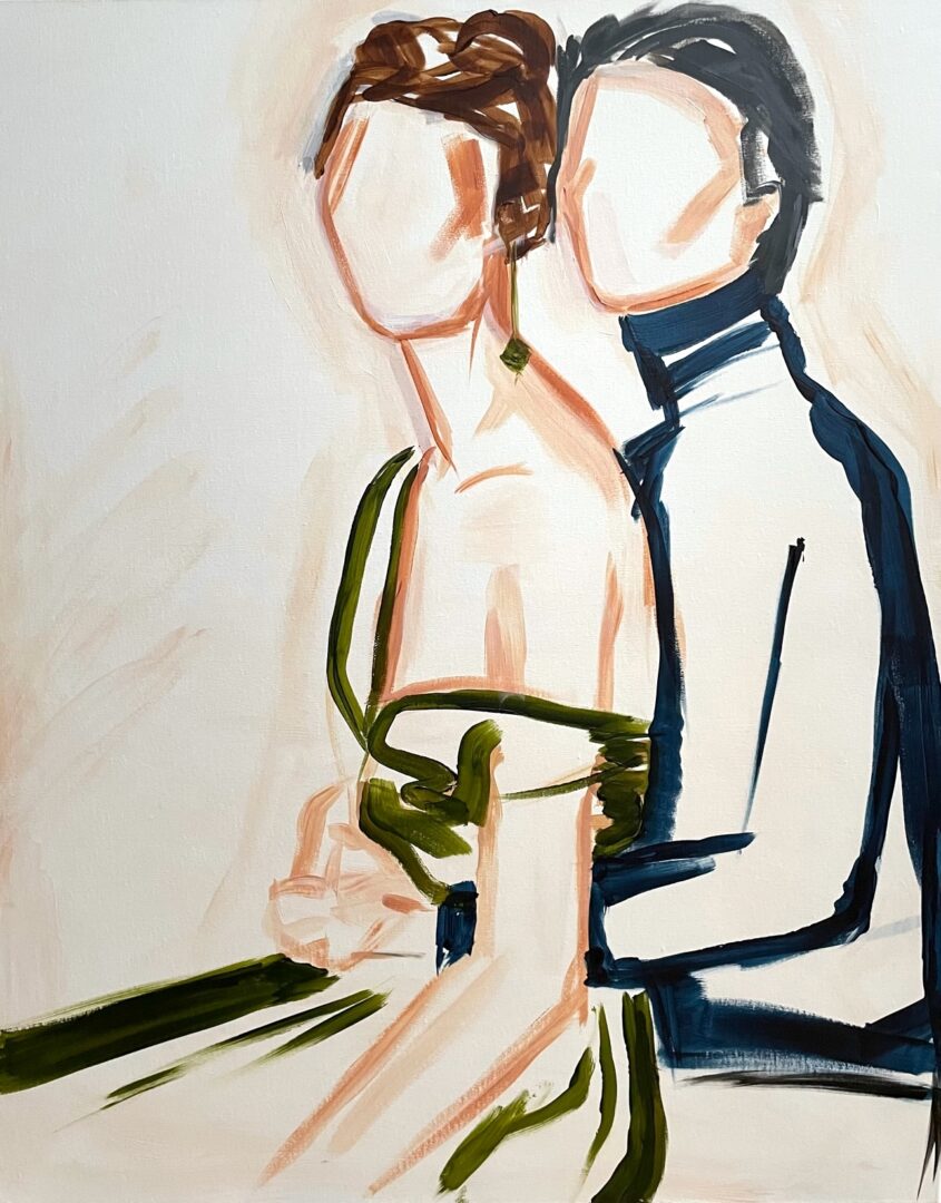 Better Together by Elise Mendelle, Acrylic on canvas